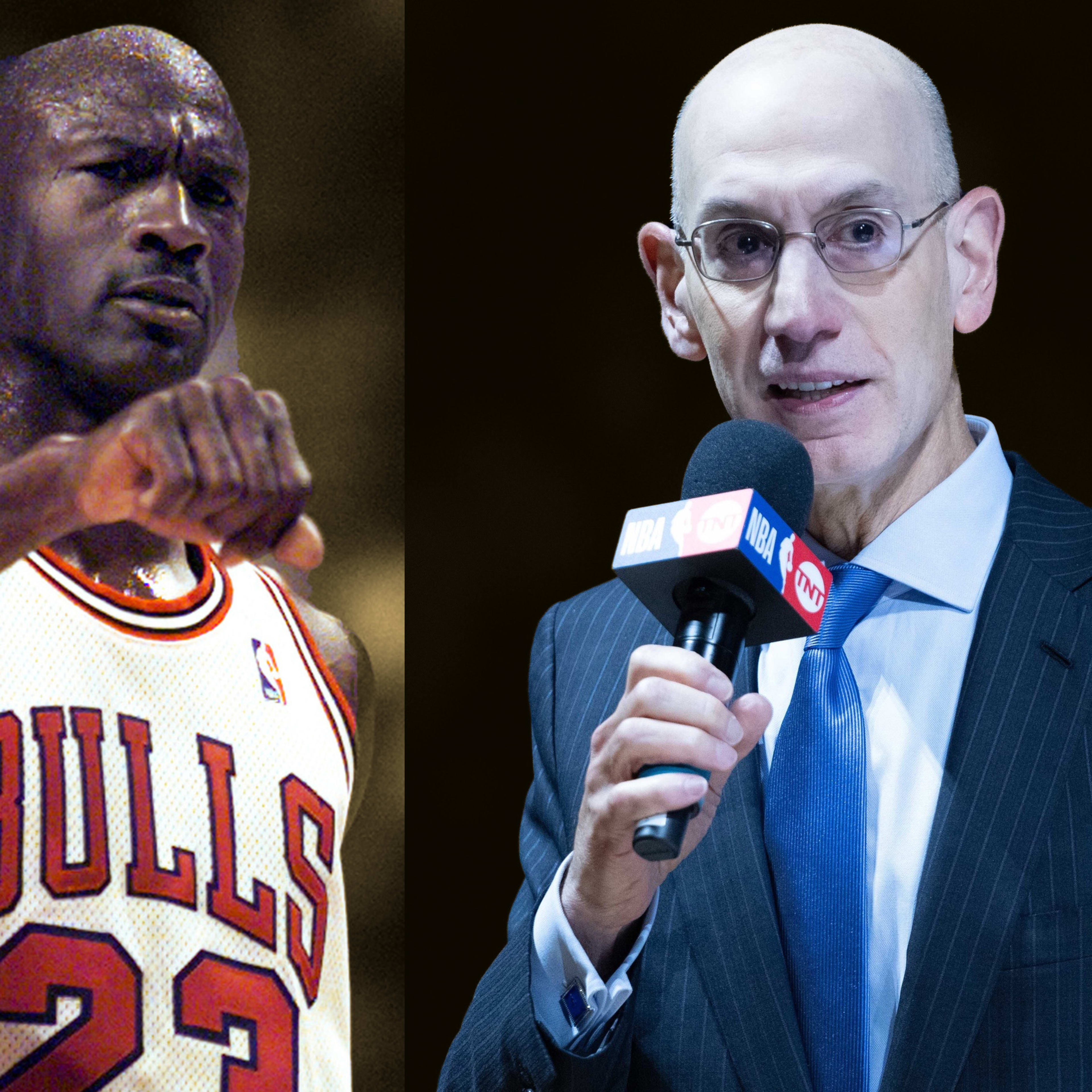 Adam Silver picks Michael Jordan as his GOAT - Basketball Network