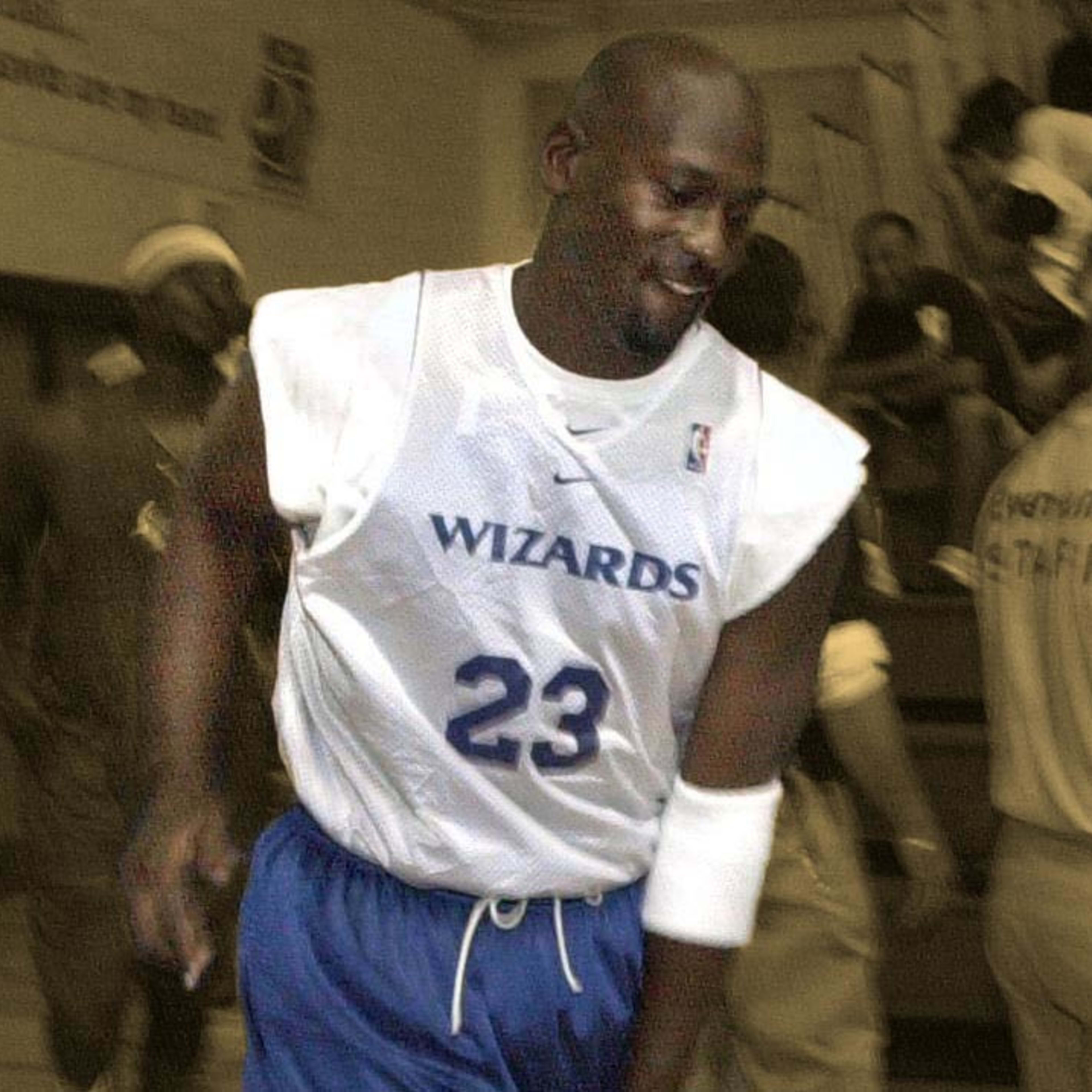 michael jordan wizards first game
