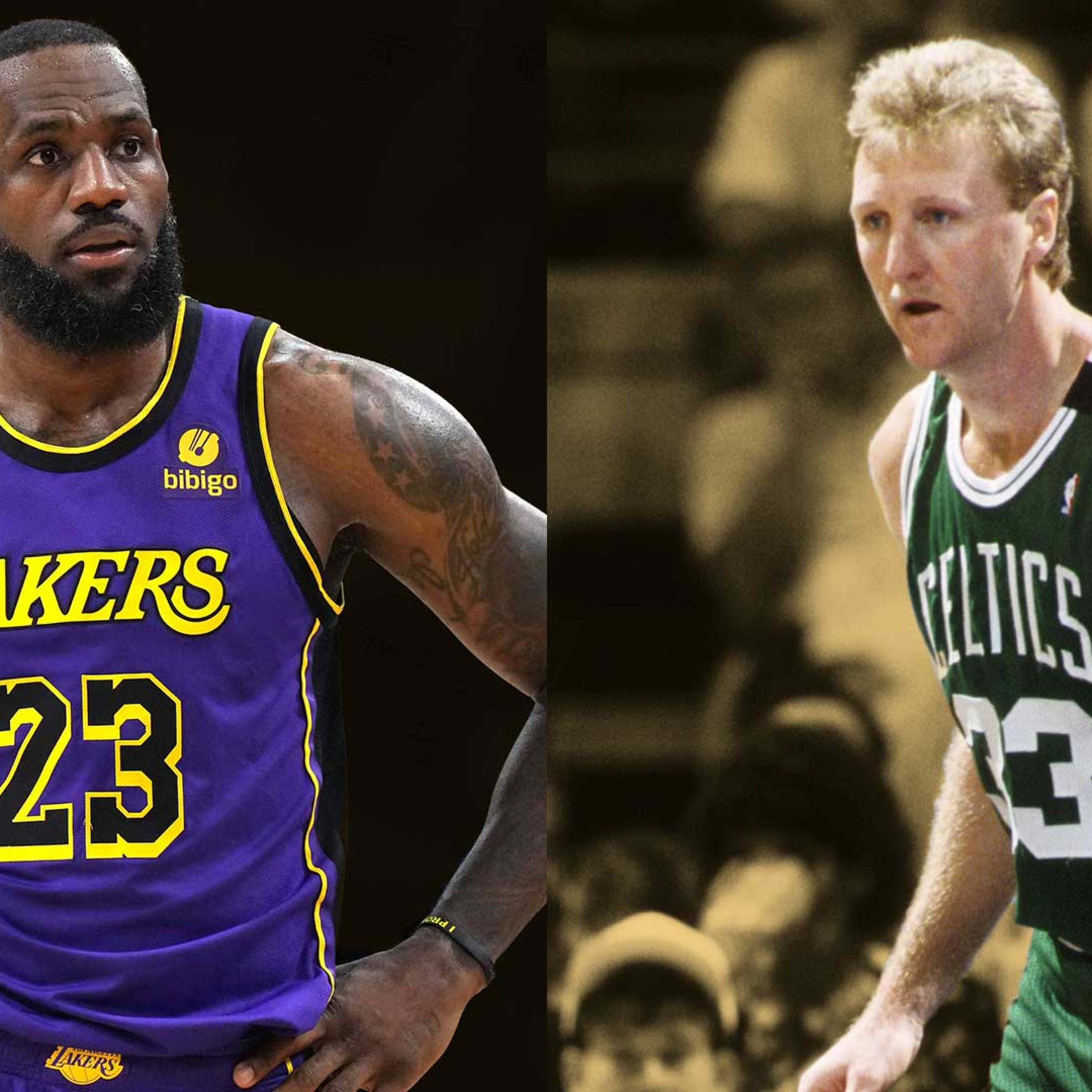 When LeBron James reacted to Larry Bird wanting to play with Kobe Bryant  instead of him - Basketball Network