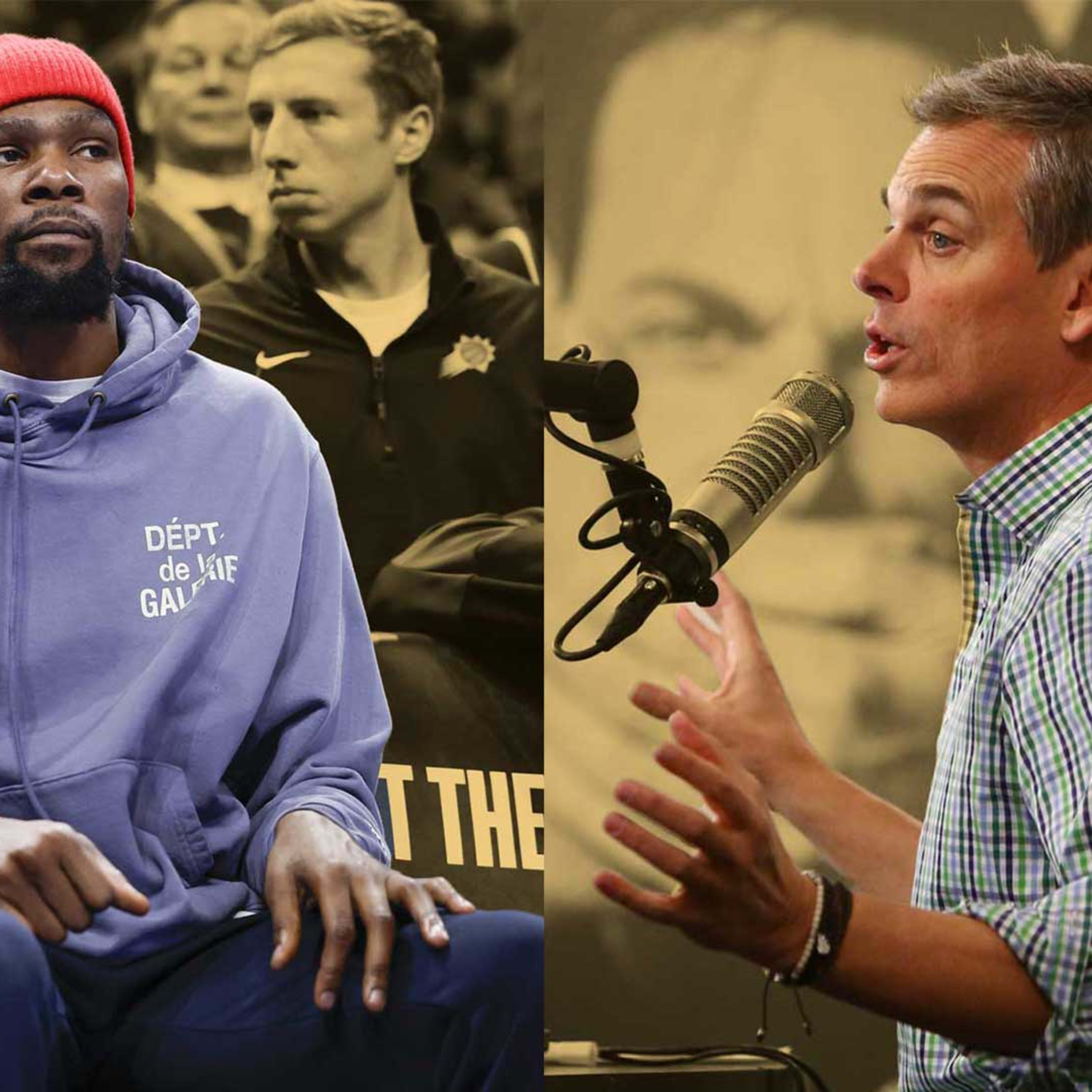 Colin Cowherd says Kevin Durant tanked his own NBA career - Basketball  Network, image size:3840x3840