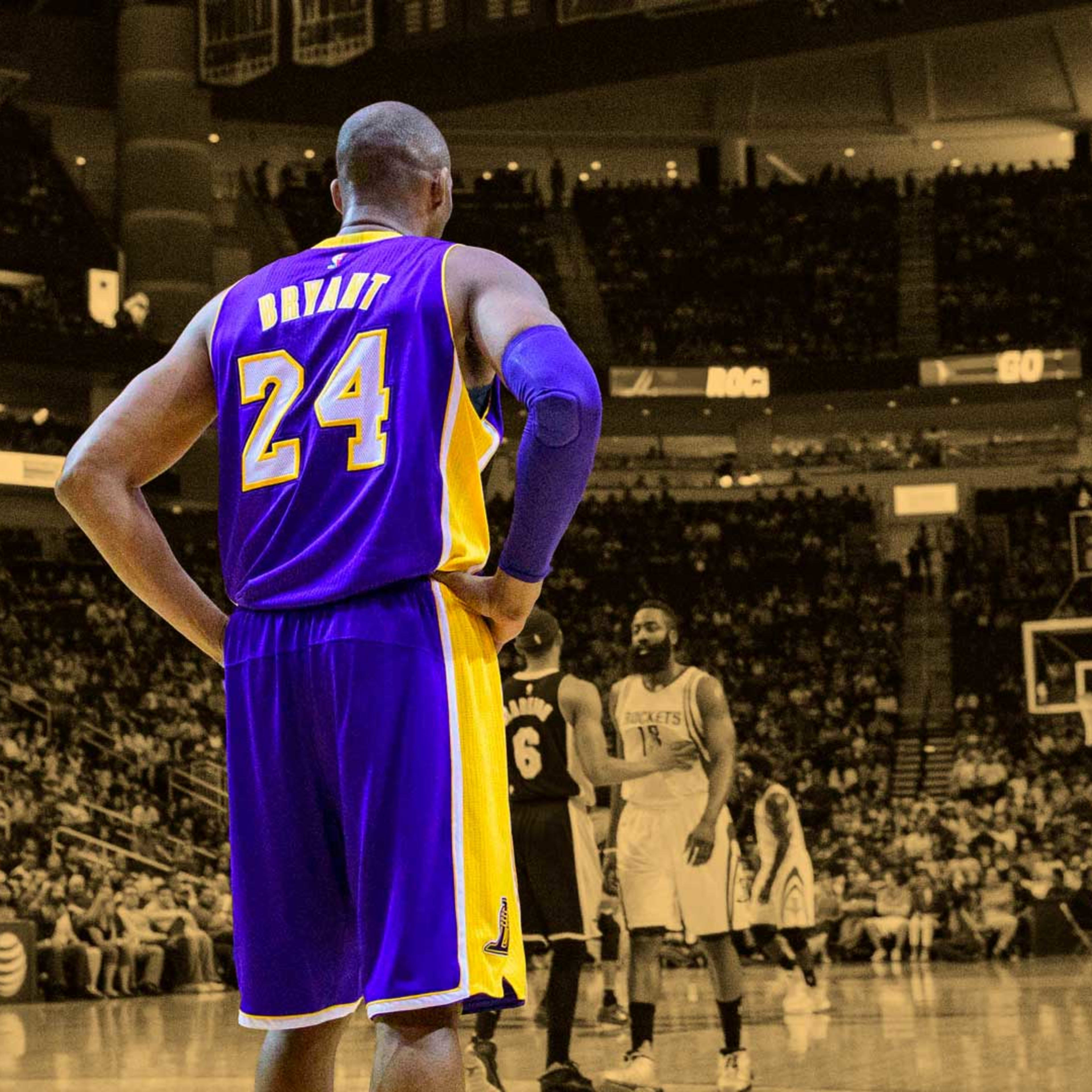 purple and gold kobe bryant