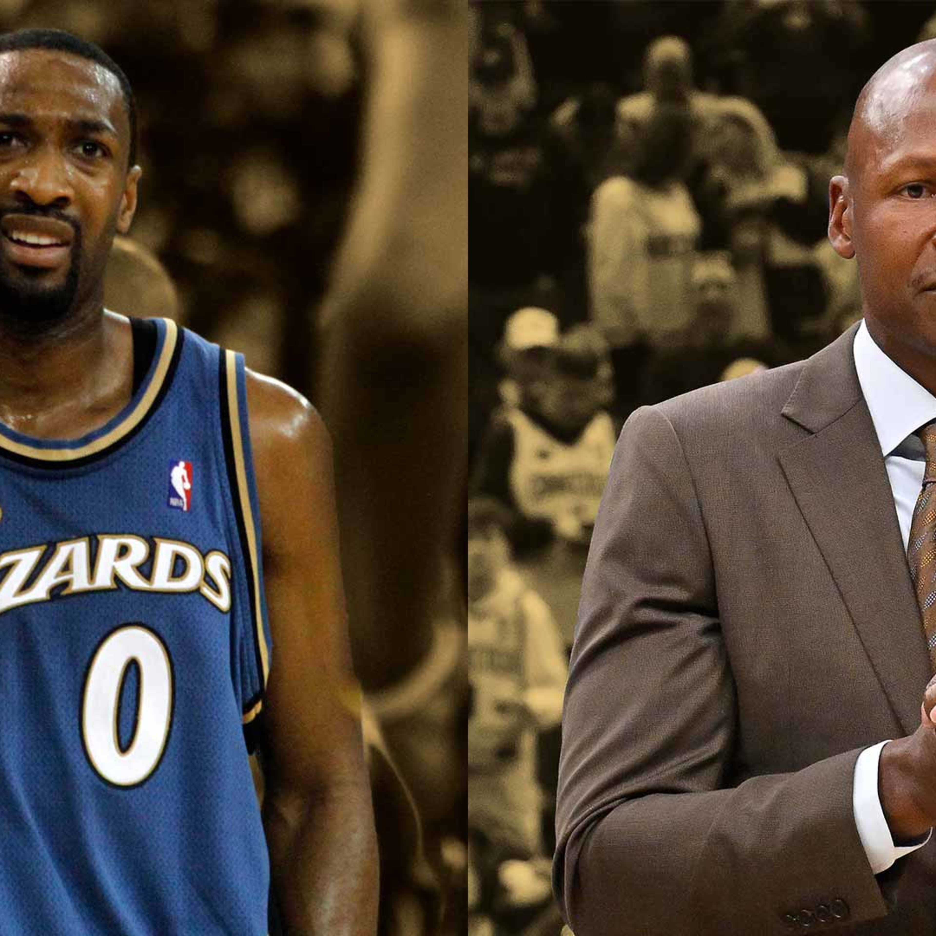 Gilbert Arenas compares his NBA career to Ray Allen #39 s Basketball Network