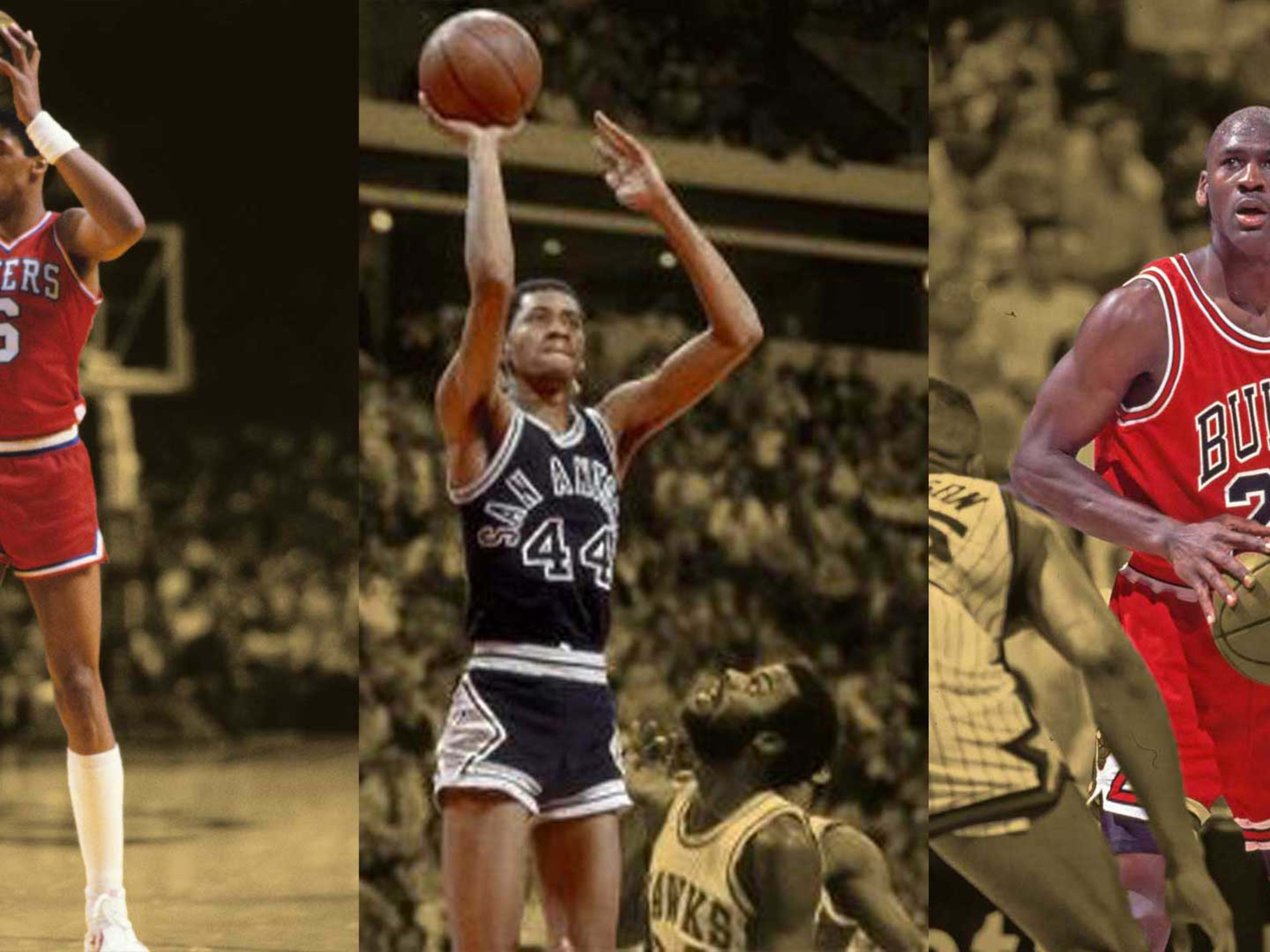 george gervin michael jordan bulls