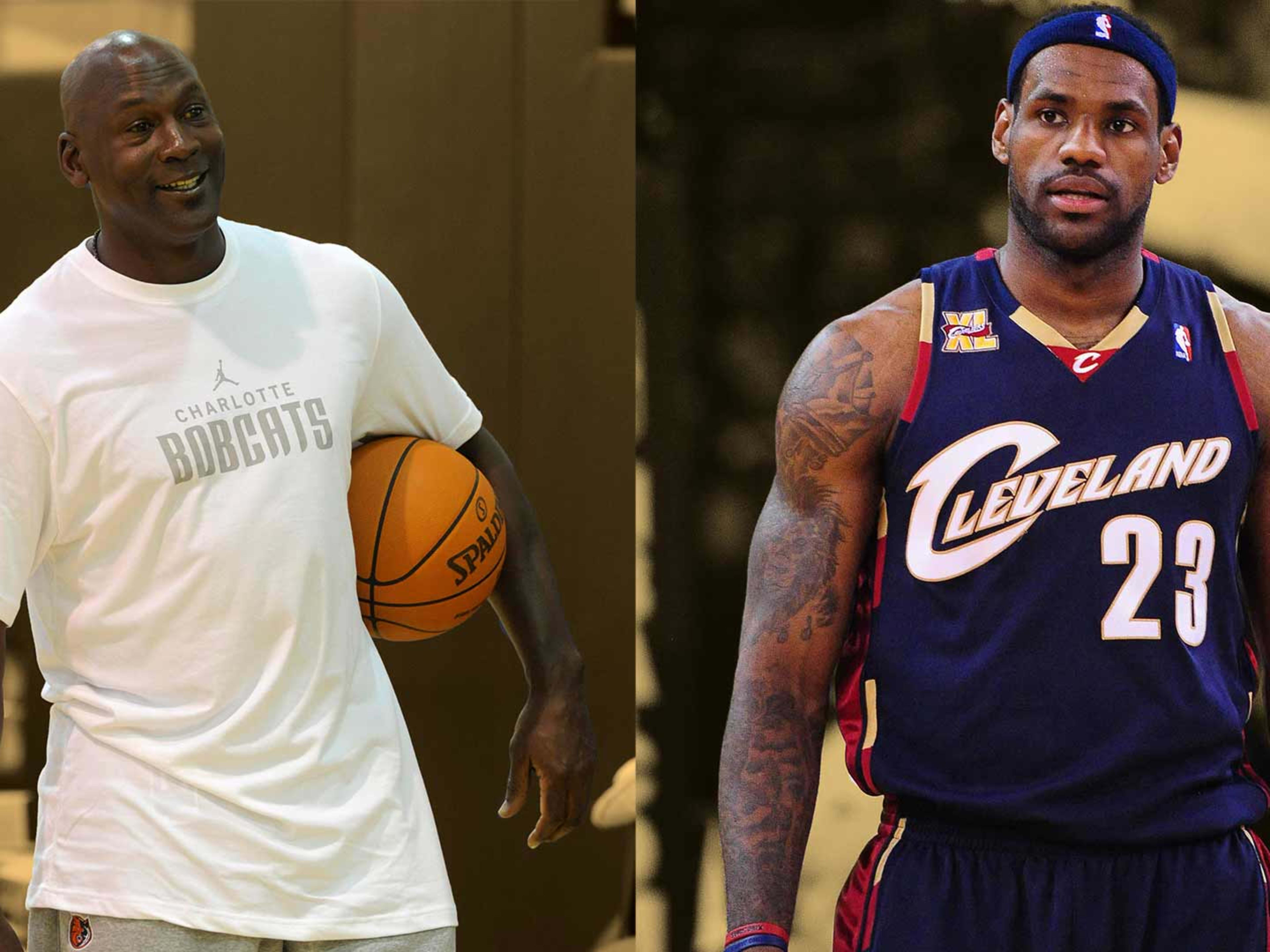 lebron james meet michael jordan
