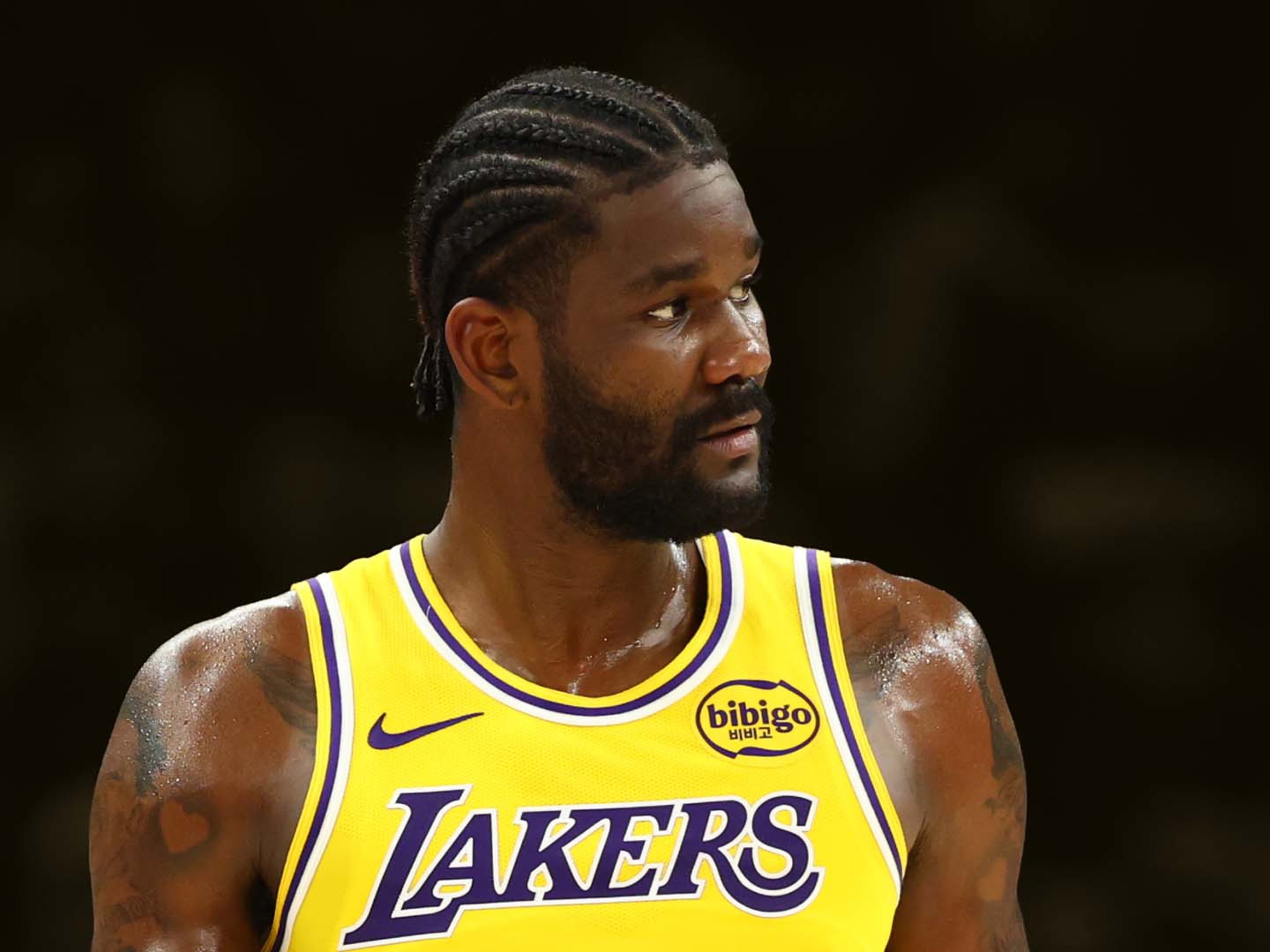 shannon sharpe lakers jersey