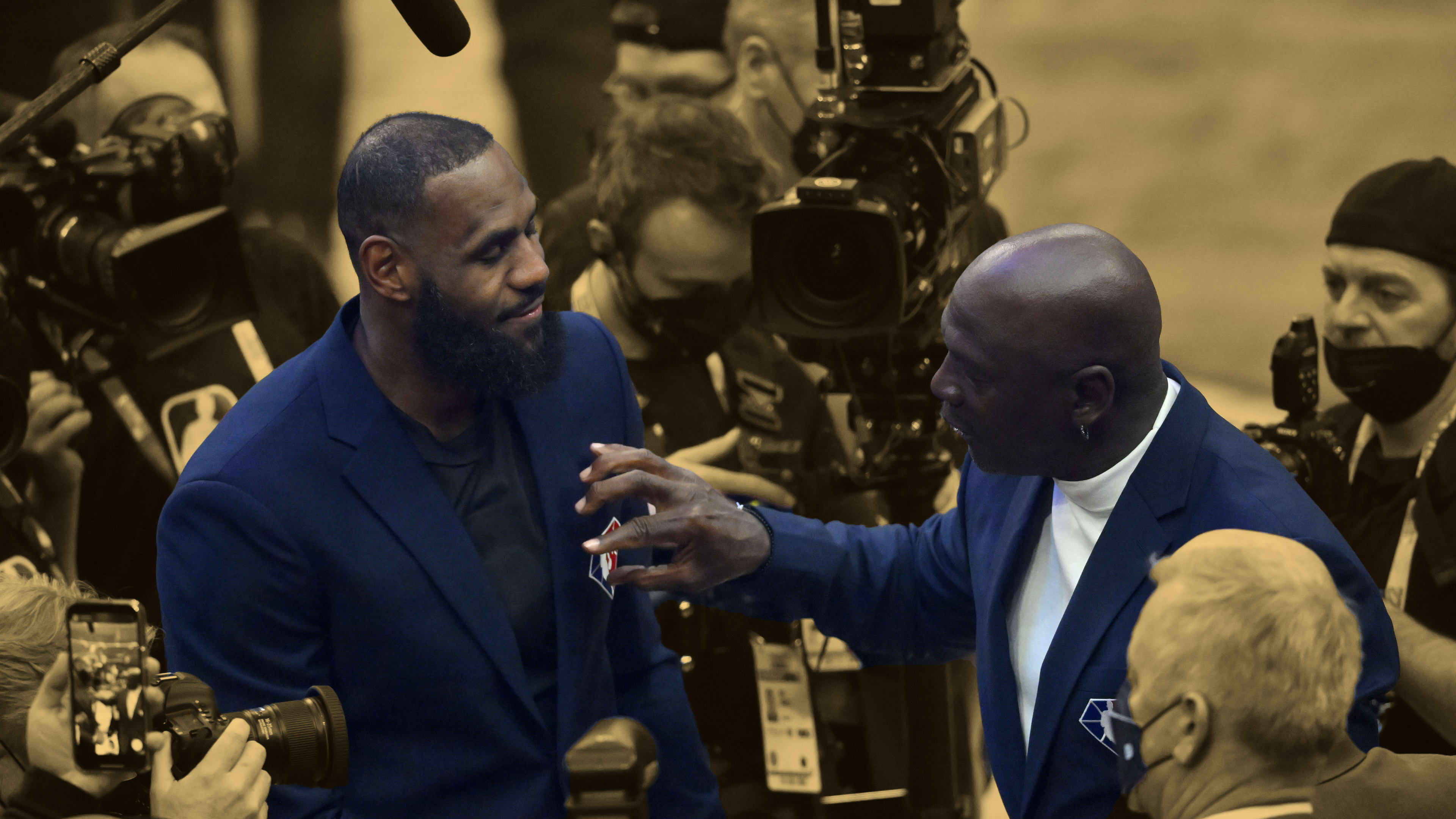 lebron james meet michael jordan