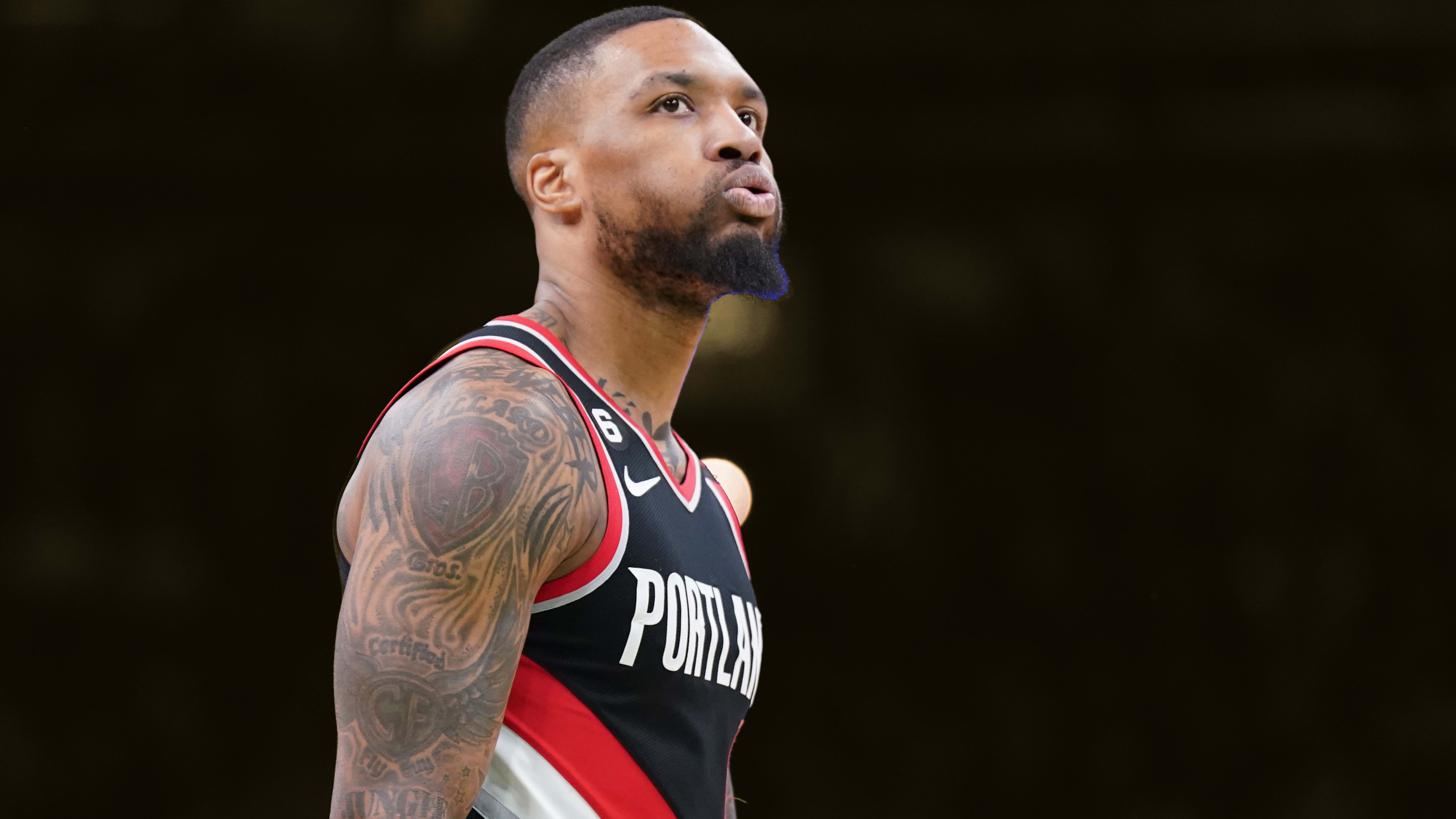 Damian Lillard indicates how he could leave the Portland Trail Blazers -  Basketball Network, image size:3840x2160
