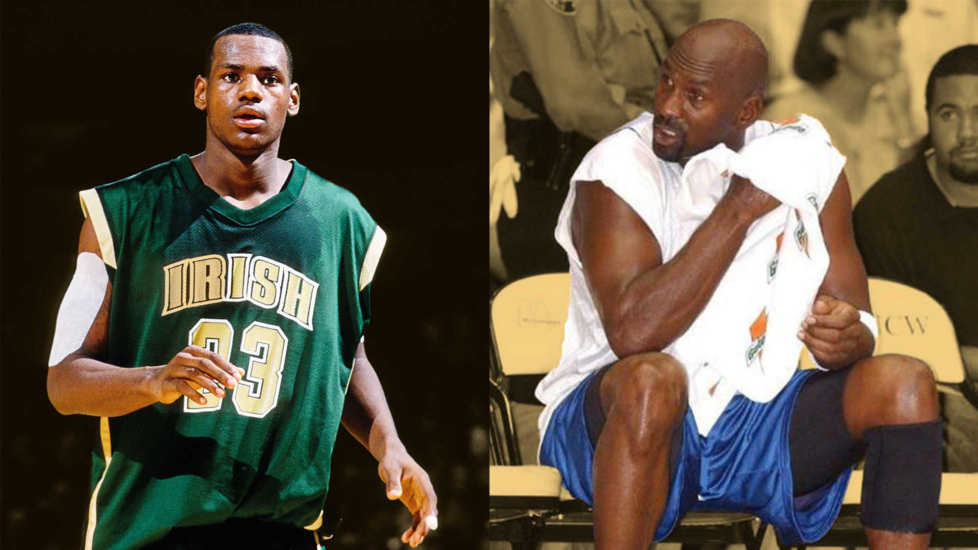 lebron james meet michael jordan