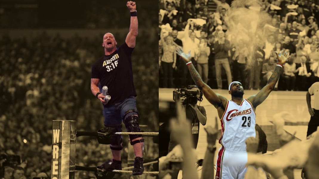 lebron james wwe