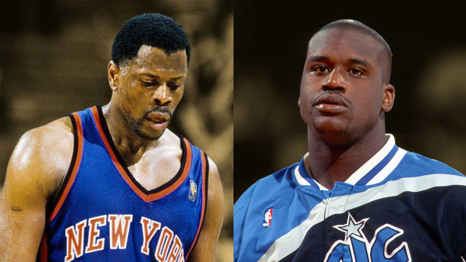 Shaquille O'Neal knew he could surpass Patrick Ewing - Basketball Network, image size:1920x1080