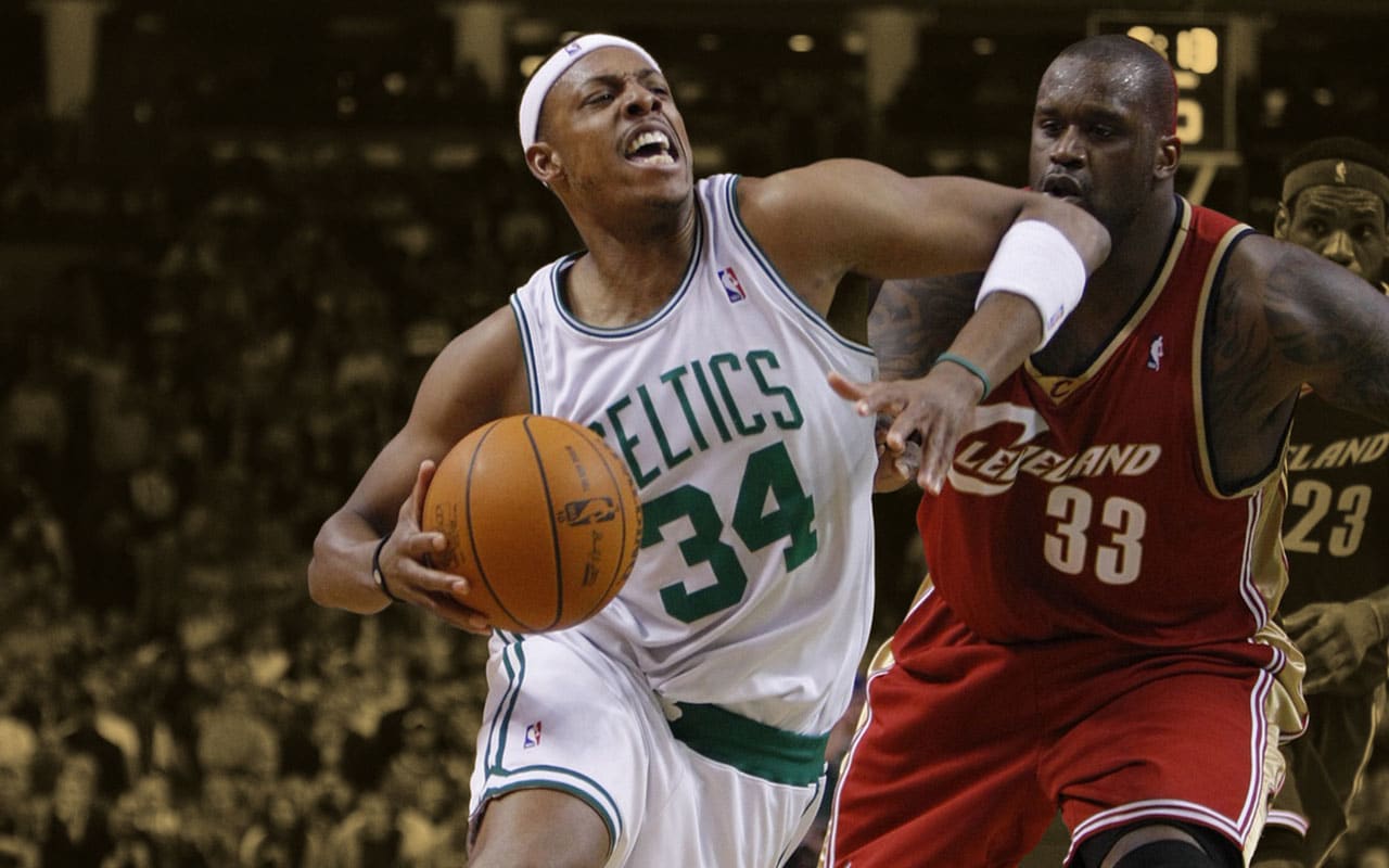 Paul Pierce Signed Boston Black Basketball Jersey (JSA), image size:1280x800